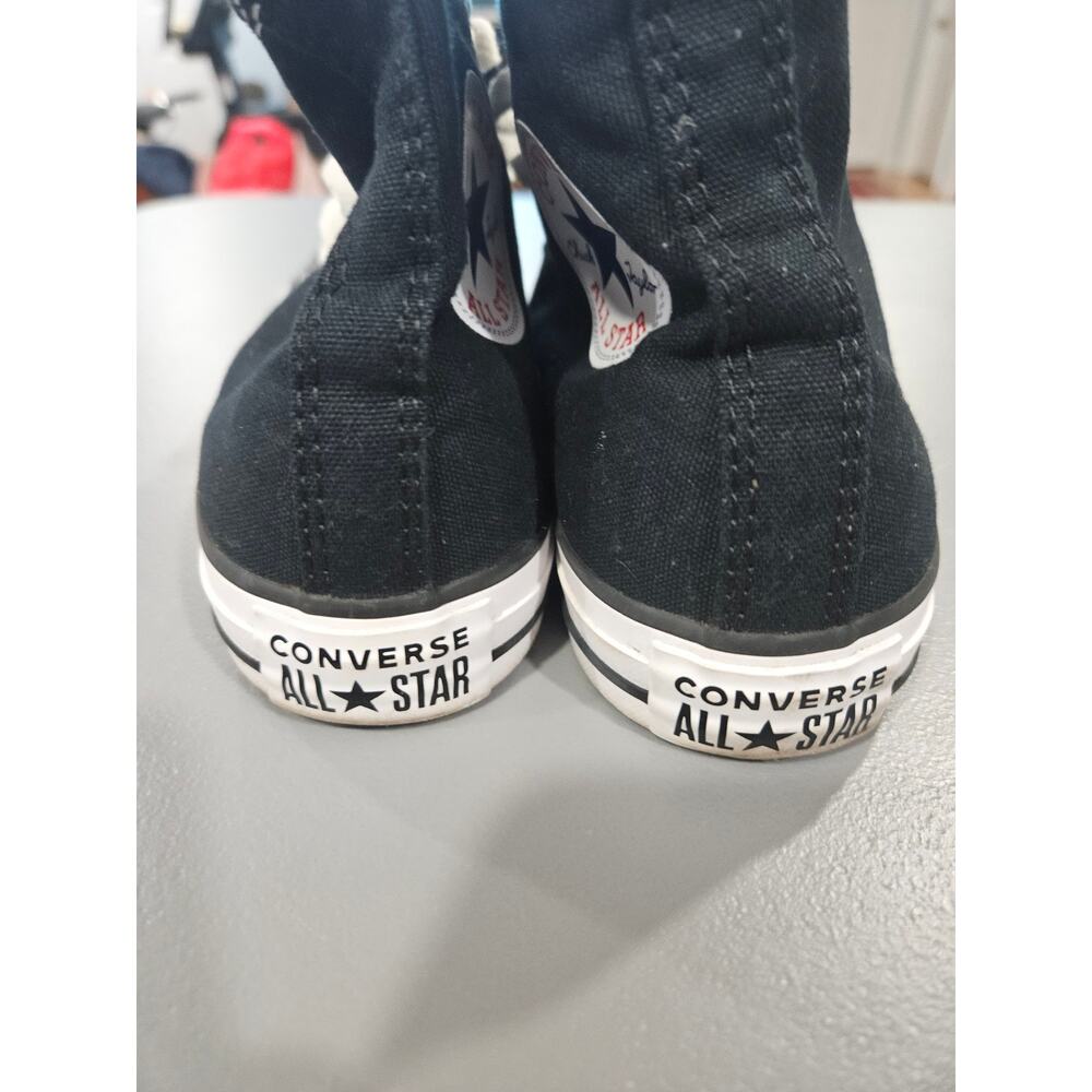 Converse Chuck Taylor All Star High Top Black Mens 5 Womens 7 M9160 - Picture 4 of 6